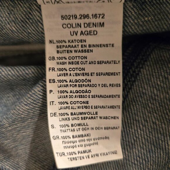 G STAR Mens Blade Loose BNWT Denim Jeans 33 - Picture 13 of 13